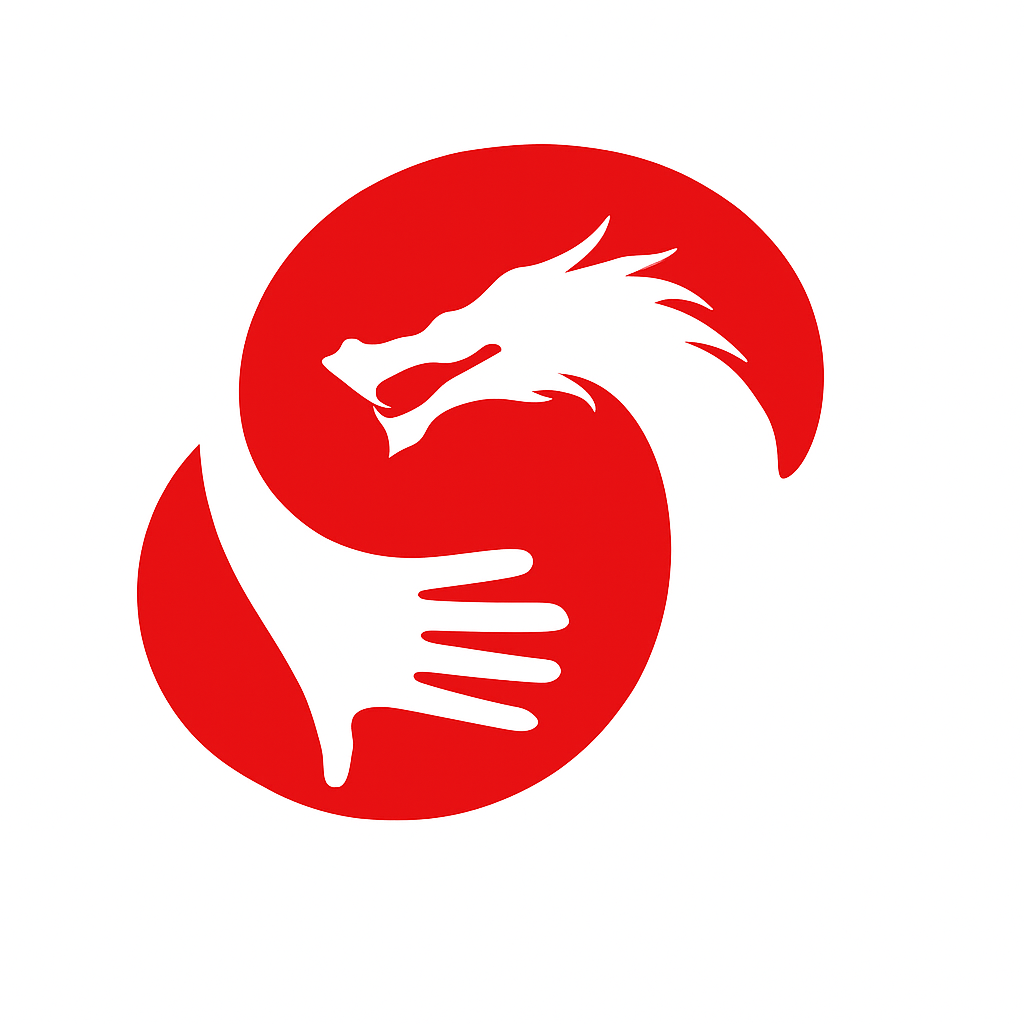 Mano y dragón